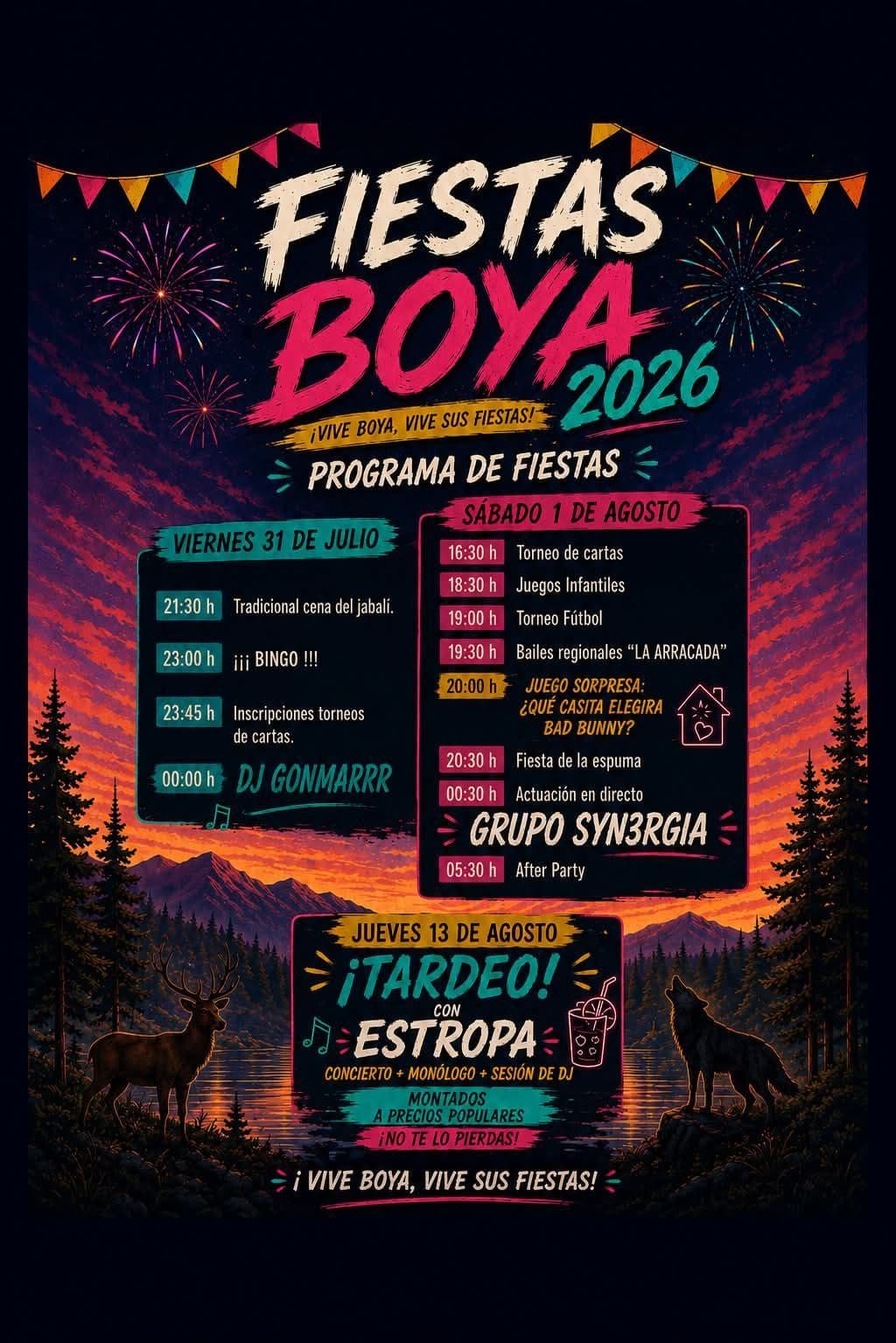 Fiestas Boya