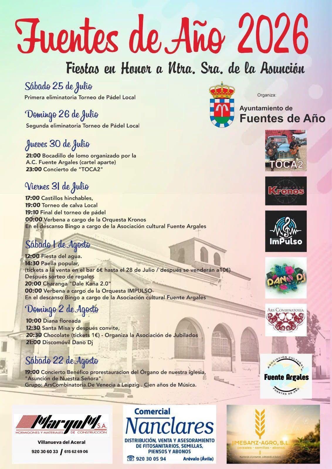 Fiestas en Honor a Ntra. Sra. de la Asunción