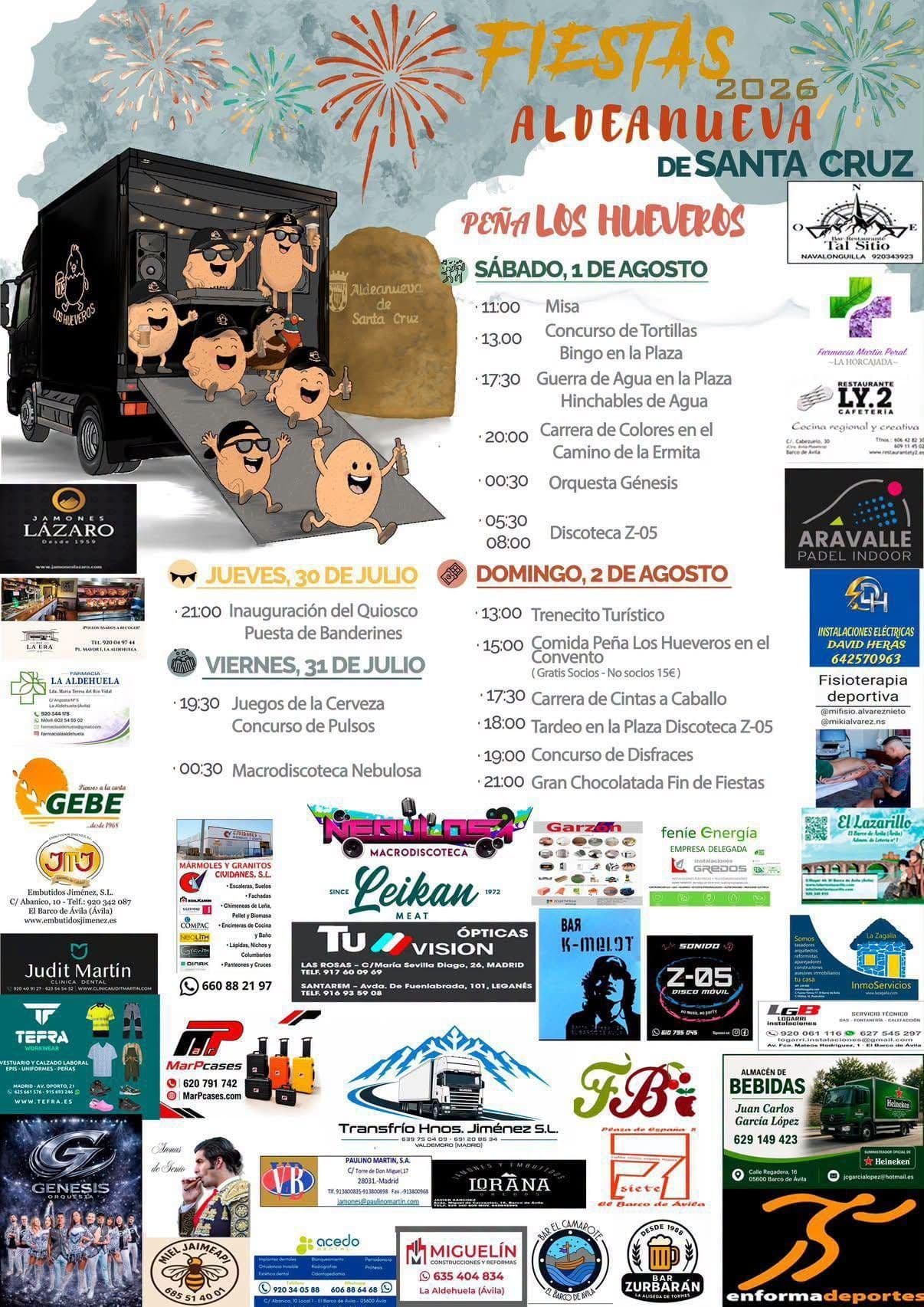 Fiestas de Aldeanueva de Santa Cruz