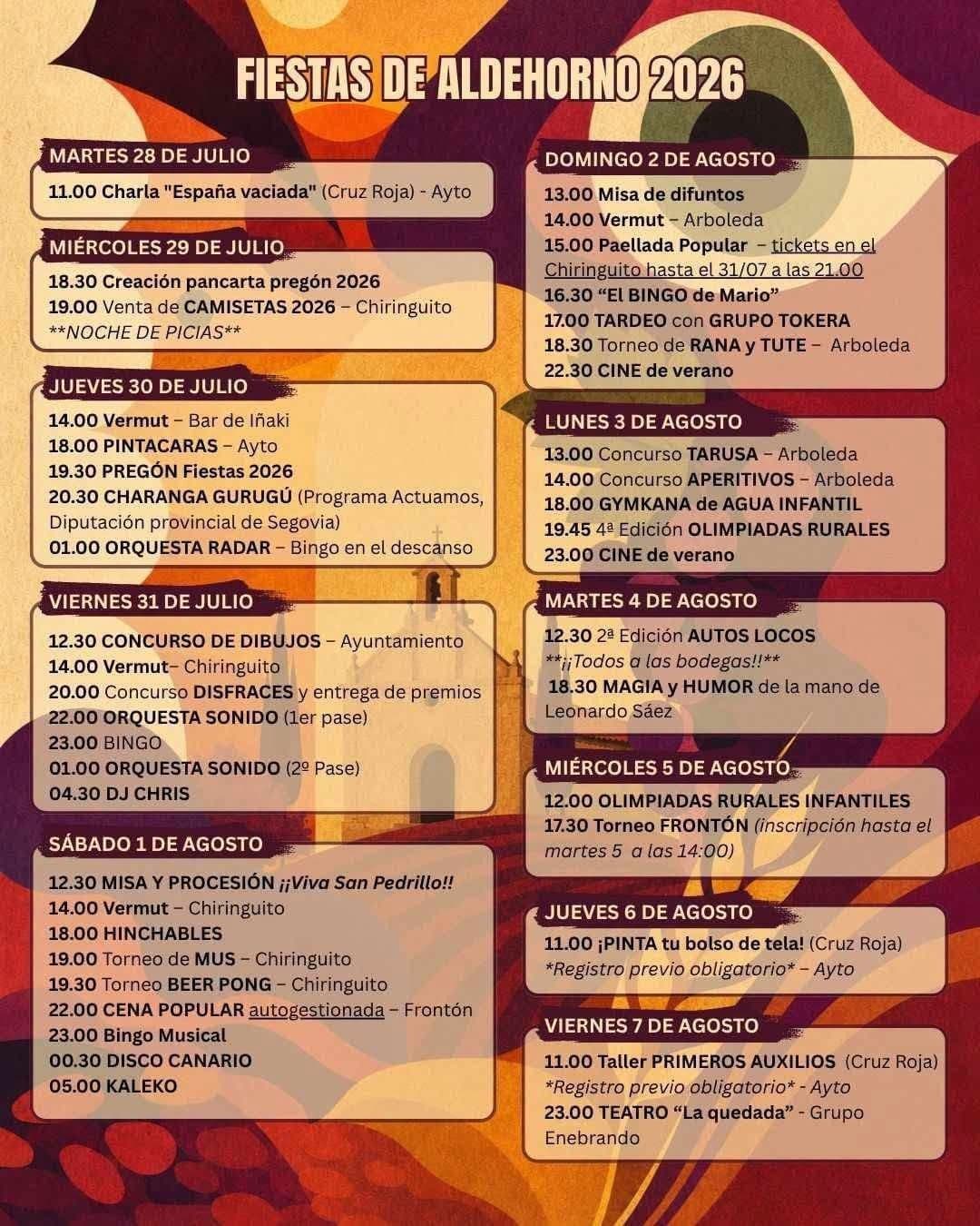 Fiestas de Aldehorno
