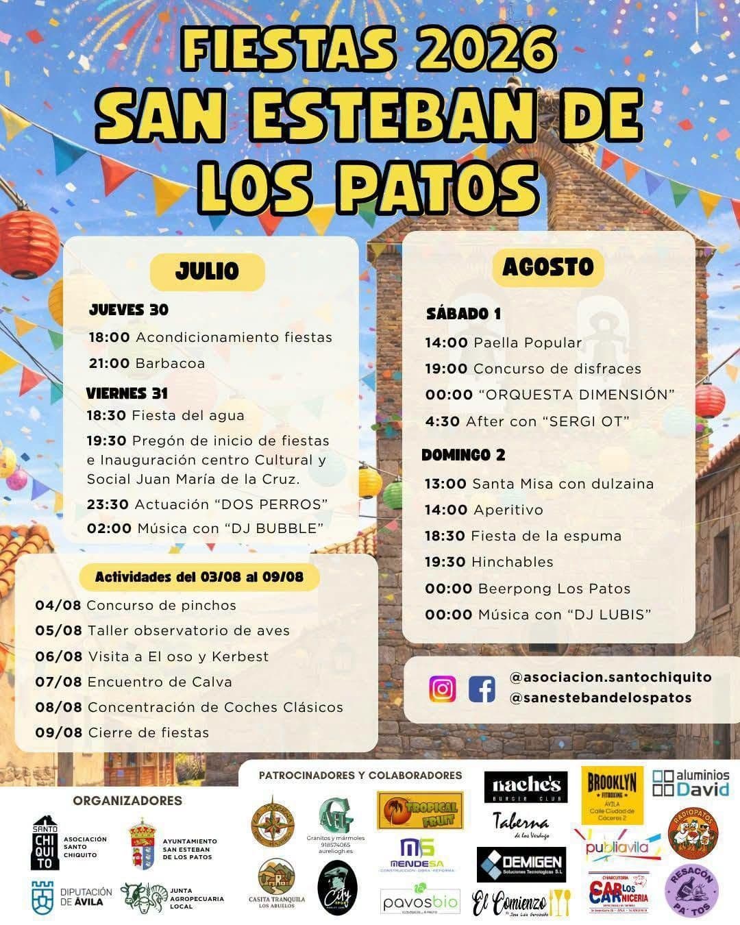Fiestas San Esteban de los Patos