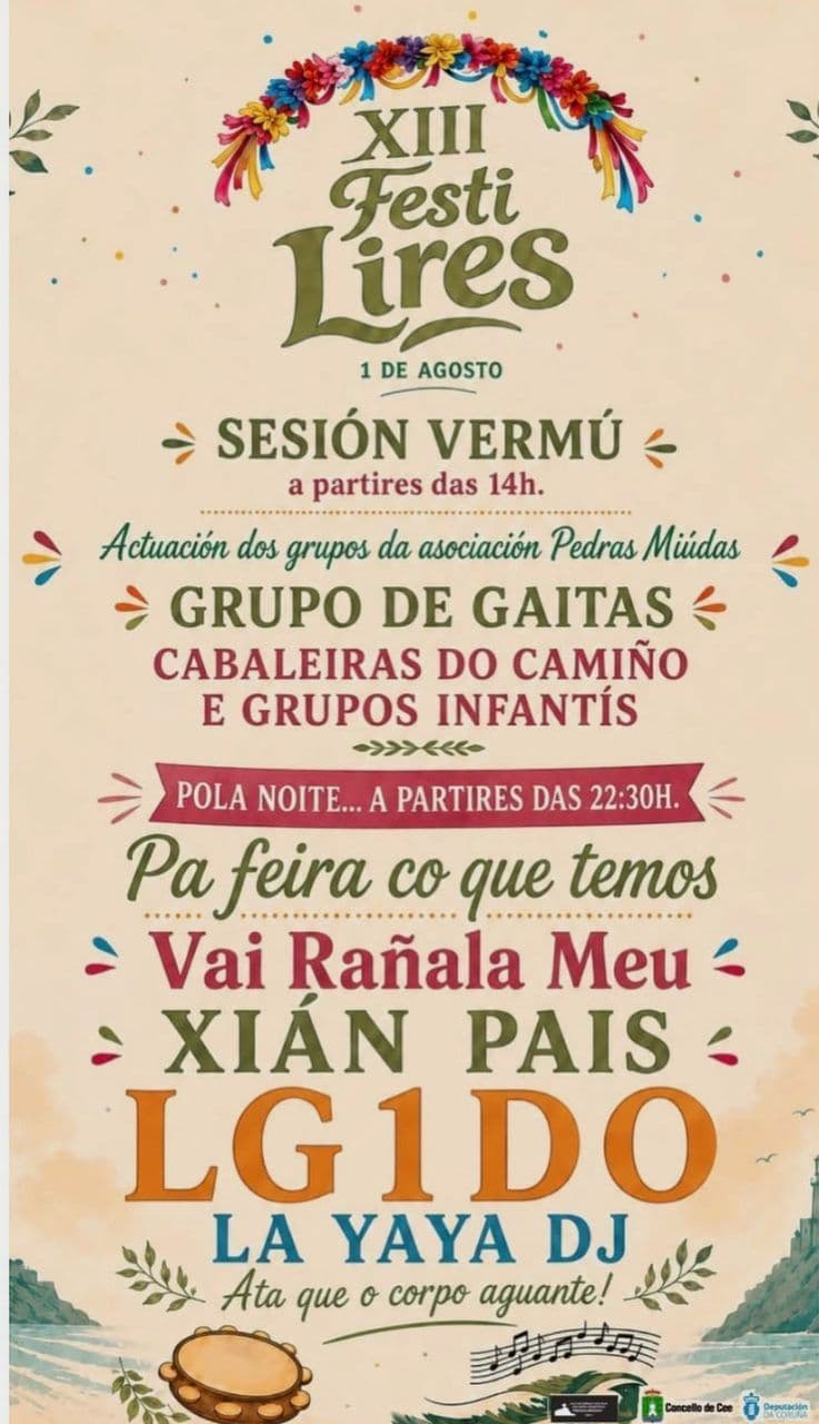 Cartel de XIII Festi Lires