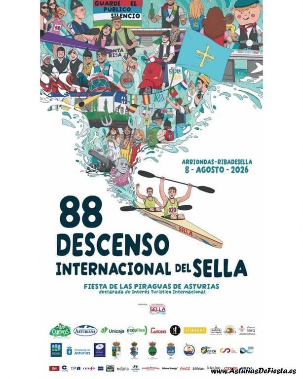 Cartel de 88 Descenso Internacional del Sella